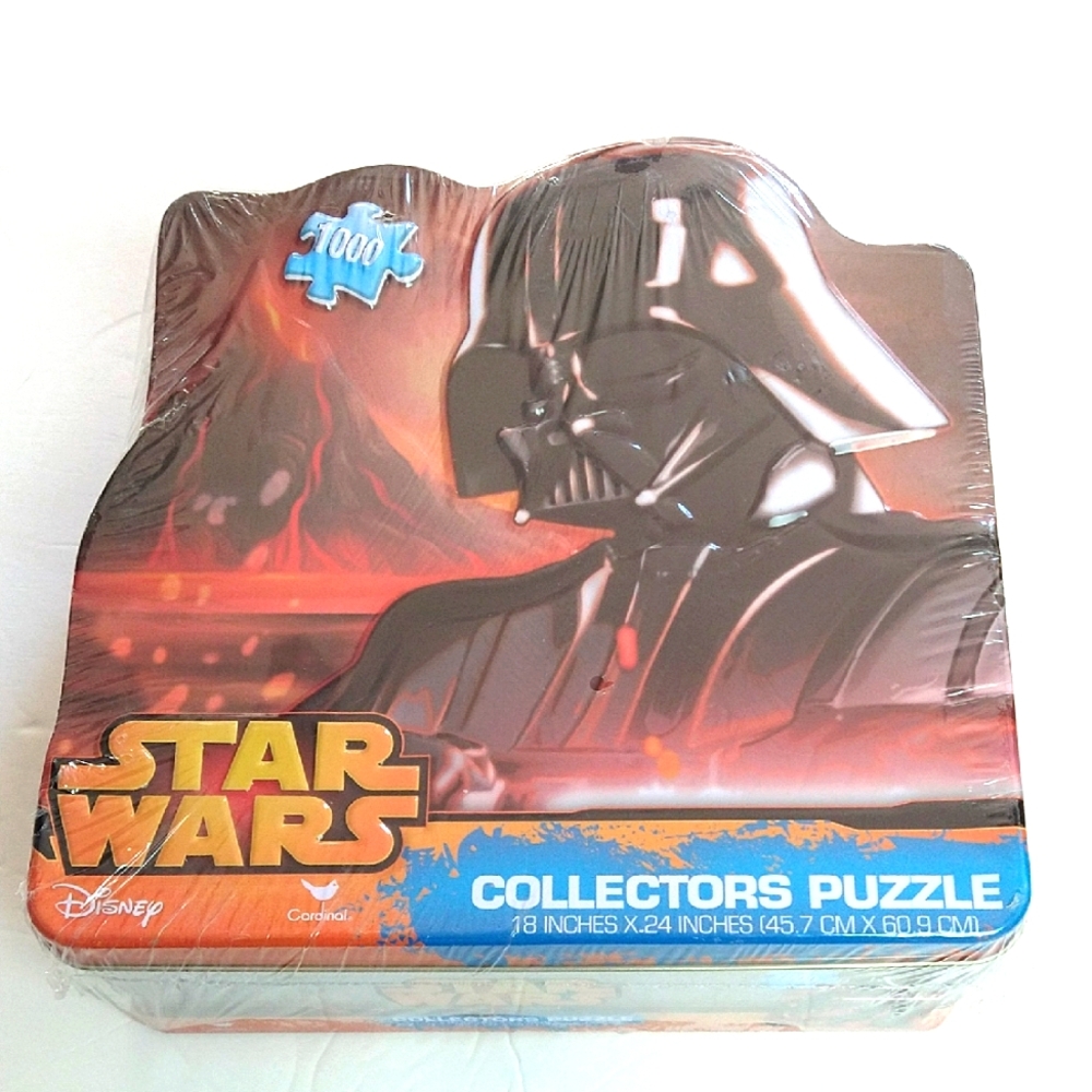 New Disney Star Wars Darth Vader Collectors Metal Tin 1000 Piece Sealed Puzzle